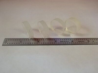 OPTICAL LOT MIL SPEC COATED FLAT FUSED SILICA LASER OPTICS AS IS BIN#N6-B-18