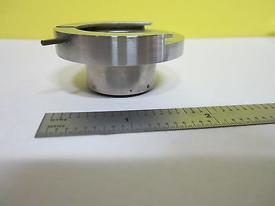 MICROSCOPE PART OBJECTIVE ATTACHMENT EBERBACH ANN ARBOR OPTICS AS IS BIN#T9-12