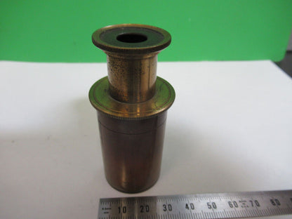 ANTIQUE BRASS RARE UK ENGLAND EYEPIECE MICROSCOPE PART AS PICTURED P2-B-30