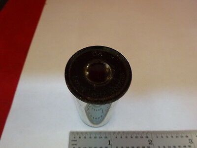 MICROSCOPE PART EYEPIECE OCULAR 6X LEITZ WETZLAR GERMANY OPTICS AS IS #P6-C-17