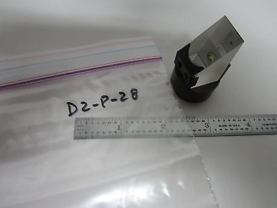 MICROSCOPE PART DMR LEICA MOUNTED PRISM OPTICS BIN#D2-P-28