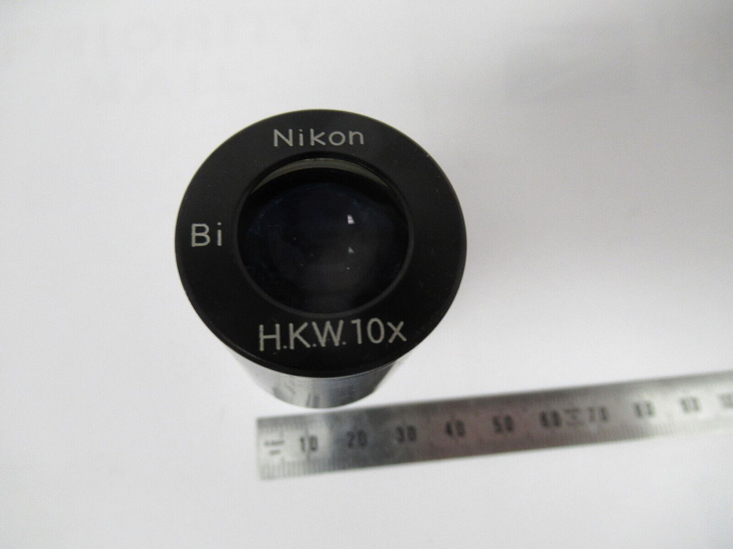 MICROSCOPE PART NIKON JAPAN EYEPIECE HKW10X OPTICS AS PICTURED #W1-A-11