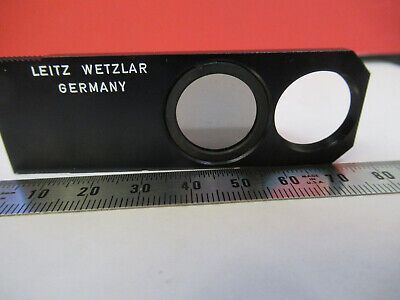 POLARIZER POL LEITZ SLIDE GERMANY OPTICS MICROSCOPE PART AS PICTURED &B3-B-33