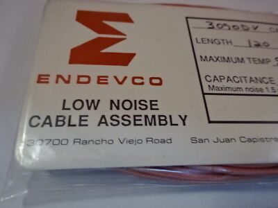 CABLE 10-32  low noise for MEGGITT ENDEVCO ACCELEROMETER VIBRATION SENSOR #10-DT