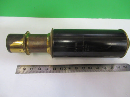 ANTIQUE  WATSON LONDON BRASS TUBUS + NOSEPIECE MICROSCOPE PART AS PIC S2-C-06