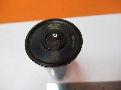 ANTIQUE CARL ZEISS 5X OKULAR EYEPIECE MICROSCOPE PART AS PICTURED &8M-A-23