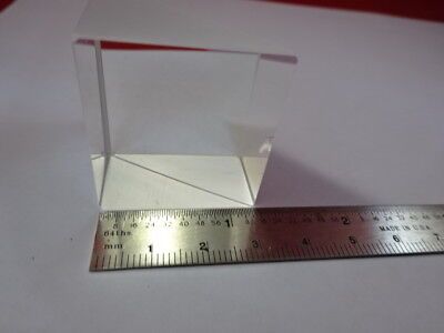 OPTICAL GLASS PRISM OPTICS AS IS &51-A-04