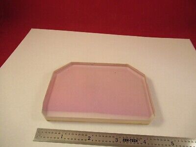 OPTICAL TRAPEZOIDAL GLASS COATED THICK OPTICS MIL SPEC AS PICTURED &FT-5-116