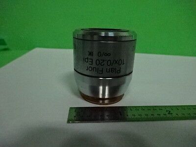 MICROSCOPE PART POLYVAR REICHERT OBJECTIVE 10X EPI DIC IK OPTICS AS IS #AF-E-13