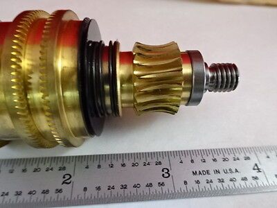 MICROSCOPE PART GERMANY LEITZ BRASS MECHANISM AS IS BIN#P1-C-10