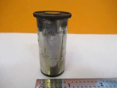 ANTIQUE ERNST LEITZ "2" EYEPIECE OPTICS MICROSCOPE PART AS PICTURED &A9-A-15