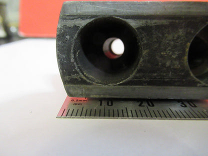 ANTIQUE BAUSCH LOMB STEREO OBJECTIVE 40mm MICROSCOPE PART AS PICTURED &S9-A-69