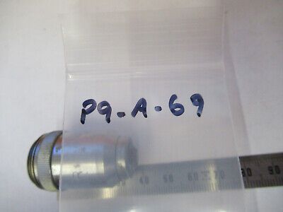 UNITRON 40X LENS OBJECTIVE MICROSCOPE PART AS PICTURED P9-A-69