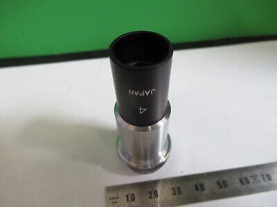 EPOI JAPAN LWD 4X OBJECTIVE LENS OPTICS MICROSCOPE PART AS PICTURED &R9-A-28