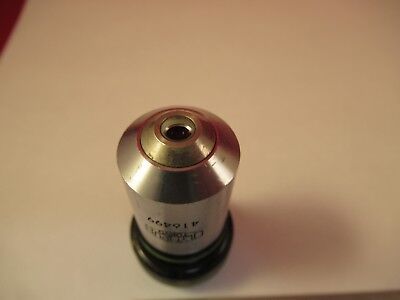 OLYMPUS JAPAN M40 40X OBJECTIVE LENS OPTICS MICROSCOPE PART &AG-A-02