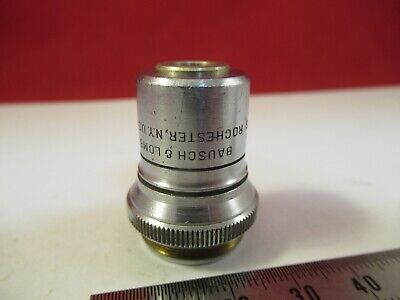 BAUSCH LOMB OBJECTIVE 10X 215mm MICROSCOPE PART OPTICS AS PICTURED &12-A-51