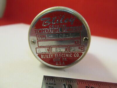 BLILEY ELECTRIC TC0-1 ANTIQUE QUARTZ CRYSTAL FREQUENCY CONTROL RADIO #FT-1-E