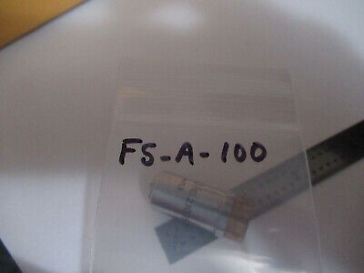 CARL ZEISS 10X MINI OBJECTIVE LENS OPTICS MICROSCOPE PART AS PICTURED &F5-A-100