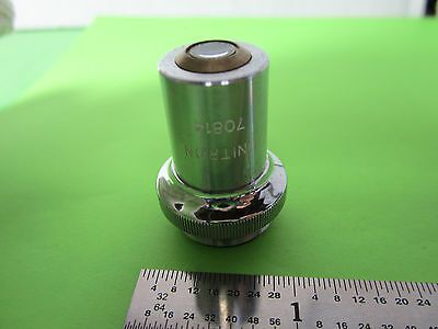 OPTICAL MICROSCOPE PART UNITRON OBJECTIVE BM PHASE CONTRAST 10X OPTICS BIN#B5-32