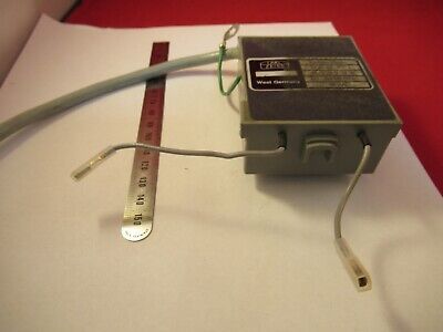 ZEISS GERMANY POWER SUPPLY TRANSFORMER MICROSCOPE PART AS PICTURED &FT-4-52B