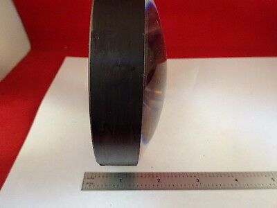 FOR PARTS OPTICAL PLANO CONVEX LENS FL 3" [CHIP EDGE]  OPTICS #21-A-07