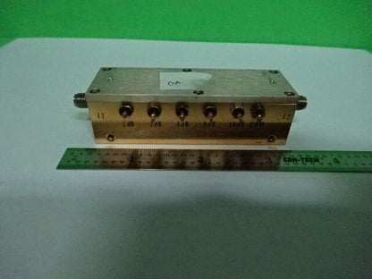 WEINSCHEL VARIABLE ATTENUATOR HF-MIKROWELLEN-FREQUENZ WIE BESEHEN #7B-A-30