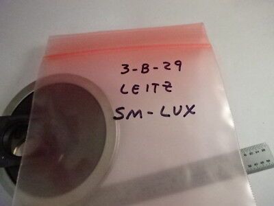 SM-LUX NOSEPIECE BRASS LEITZ GERMANY MICROSCOPE PART AS IS &3-B-29