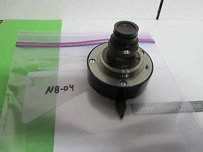 MICROSCOPE PART LEITZ ANALYZER POLARIZER LENS GERMANY OPTICS AS IS BIN#N8-04