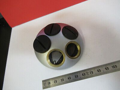 LEITZ WETZLAR GERMANY LABORLUX NOSEPIECE MICROSCOPE PART AS PICTURED &B2-A-11