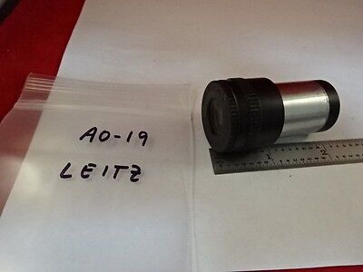 MICROSCOPE PART EYEPIECE OCULAR LEITZ GF 12.5X/18 GERMANY OPTICS AS IS #AO-19