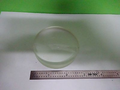 OPTICAL LARGE LENS PLANO CONVEX LASER OPTICS AS IS BIN#W8-23