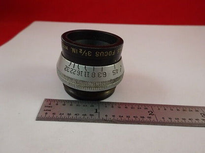 ANTIQUE OPTICAL LENS ANASTIGMAT ILEX PARAGON 3 1/2 INCHES OPTICS &33-A-83