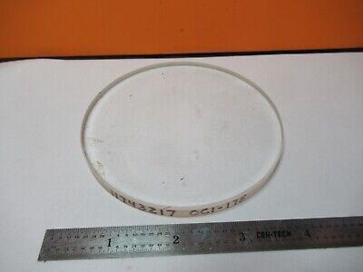 FOR PARTS LARGE FLAT GLASS OPTICAL [damaged coating] OPTICS AS PICTURED &W8-A-38