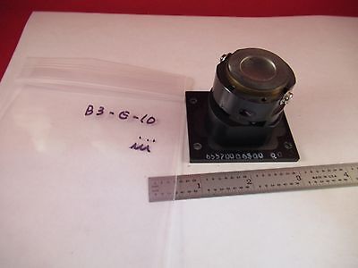 MICROSCOPE PART LEITZ WETZLAR GERMANY ILLUMINATOR LENS OPTICS AS IS #B3-E-10