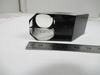 ZEISS GERMANY GLASS HEAD PRISM OPTICS MICROSCOPE PART AS PICTURED #W1-A-01