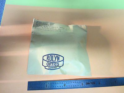 OPTICAL FLAT 1/10 WAVELENGTH SILICA SUBSTRATE LASER OPTICS BIN#9