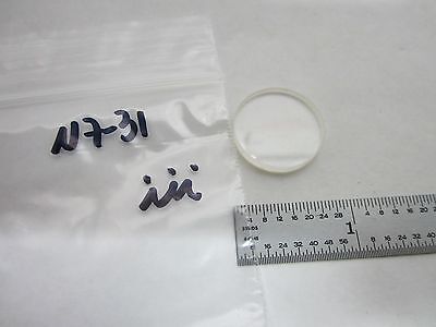 OPTICAL MICROSCOPE PART RETICLE TARGET LENS OPTICS AS IS BIN#N7-31