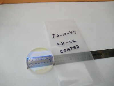 OPTICAL UV COATED LENS CX-CC PRO LASER OPTICS AS PICTURED &F3-A-44