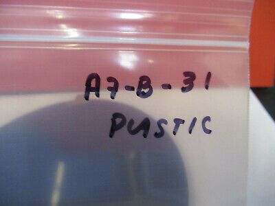 OPTICAL HUGE PLASTIC FILTER VIOLET PLATE OPTICS AS PICTURED &A7-B-31