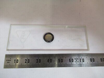 BAUSCH LOMB OPTICAL MICROSCALE CALIBRATION STANDARD OPTICS AS PICTURED &4B-FT-10