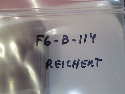 ANTIQUE BOX C. REICHERT AUSTRIA KEY OIL   MICROSCOPE PART AS PICTURED F6-B-114