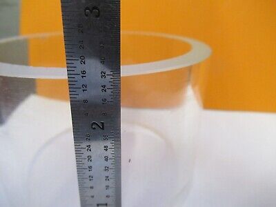 OPTICAL GLASS LARGE CYLINDER [some chips] HOLOGRAM OPTICS AS PICTURED &G1-A-44