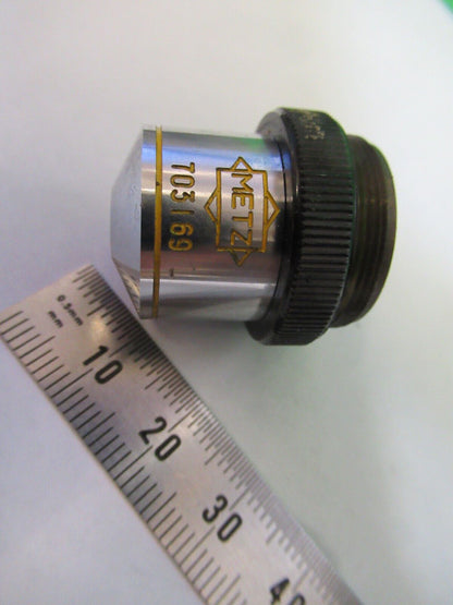 METZ  4X OBJECTIVE LENS MICROSCOPE PART AS PICTURED G5-A-99