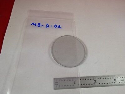 MICROSCOPE PART REICHERT AUSTRIA NEUTRAL DENSITY ND FILTER OPTICS AS IS #M8-D-02