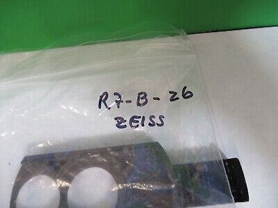 ZEISS EMPTY SLIDER FILTER HOLDER GERMANY MICROSCOPE PART AS PICTURED R7-B-26