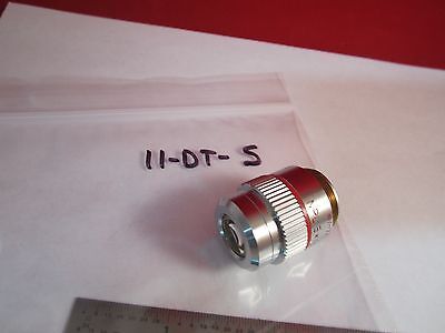 MICROSCOPE OBJECTIVE LEITZ WETZLAR GERMANY 5X  INFINITY OPTICS BIN#11-DT-S