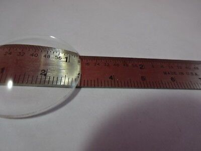 OPTICAL LENS CONVEX CONCAVE OPTICS AS IS #91-53