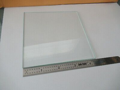 GLASS PLATE STAGE MICROSCOPE PART AS PICTURED #F2-A-24