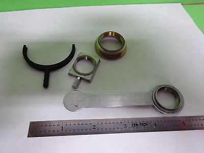 FOR PARTS MICROSCOPE LOT OBJECTIVE HOLDERS FILTER ?? OPTICS AS IS BIN#W9-E-07