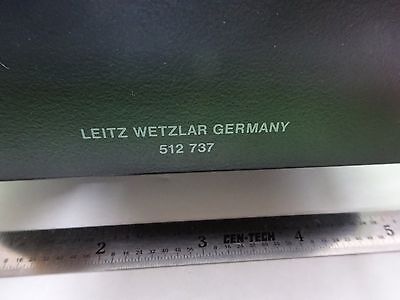 MICROSCOPE PART LEITZ GERMANY HEAD 512737 ORTHOLUX II OPTICS AS IS BIN#Y1-05